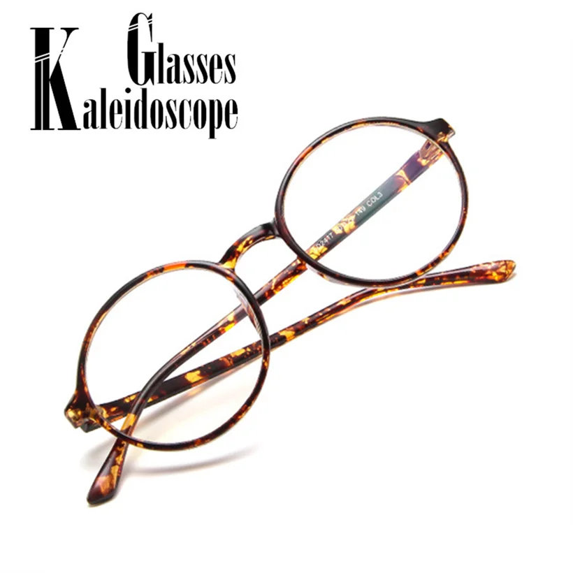 

Women Round Glasses Frame Men Transparent Eyeglasses Frames Vintage Computer Games Round Clear Lens Optical Spectacles Eyewear