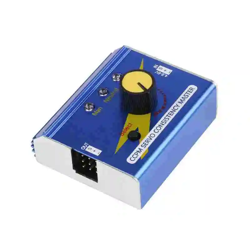 

Metal Case Multi-function 3CH ESC Servo Tester Digital Analog CCPM Consistency Master Checkers Tester Accessory For RC Airplane