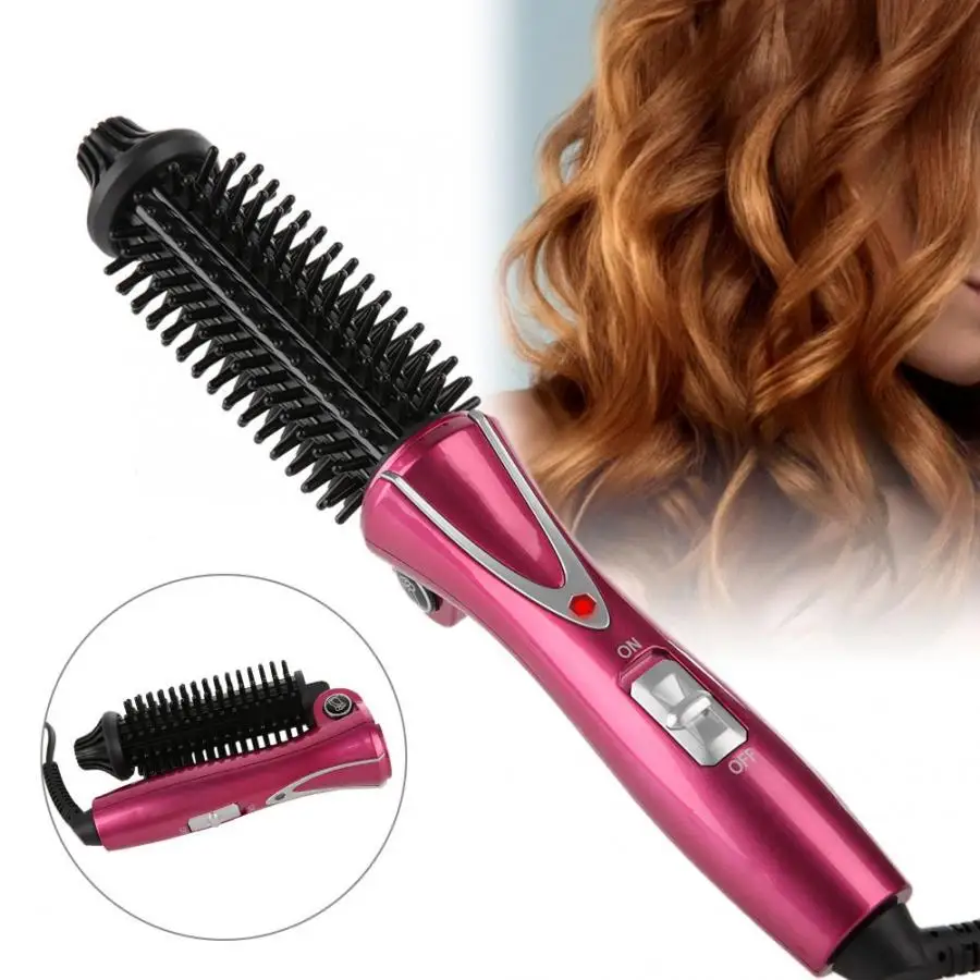 

Professional Electric Folding Hair Curler Roller Curling Iron Comb Brush Rotate Styler Comb Hair Dressing Beauty Tool Hair Comb