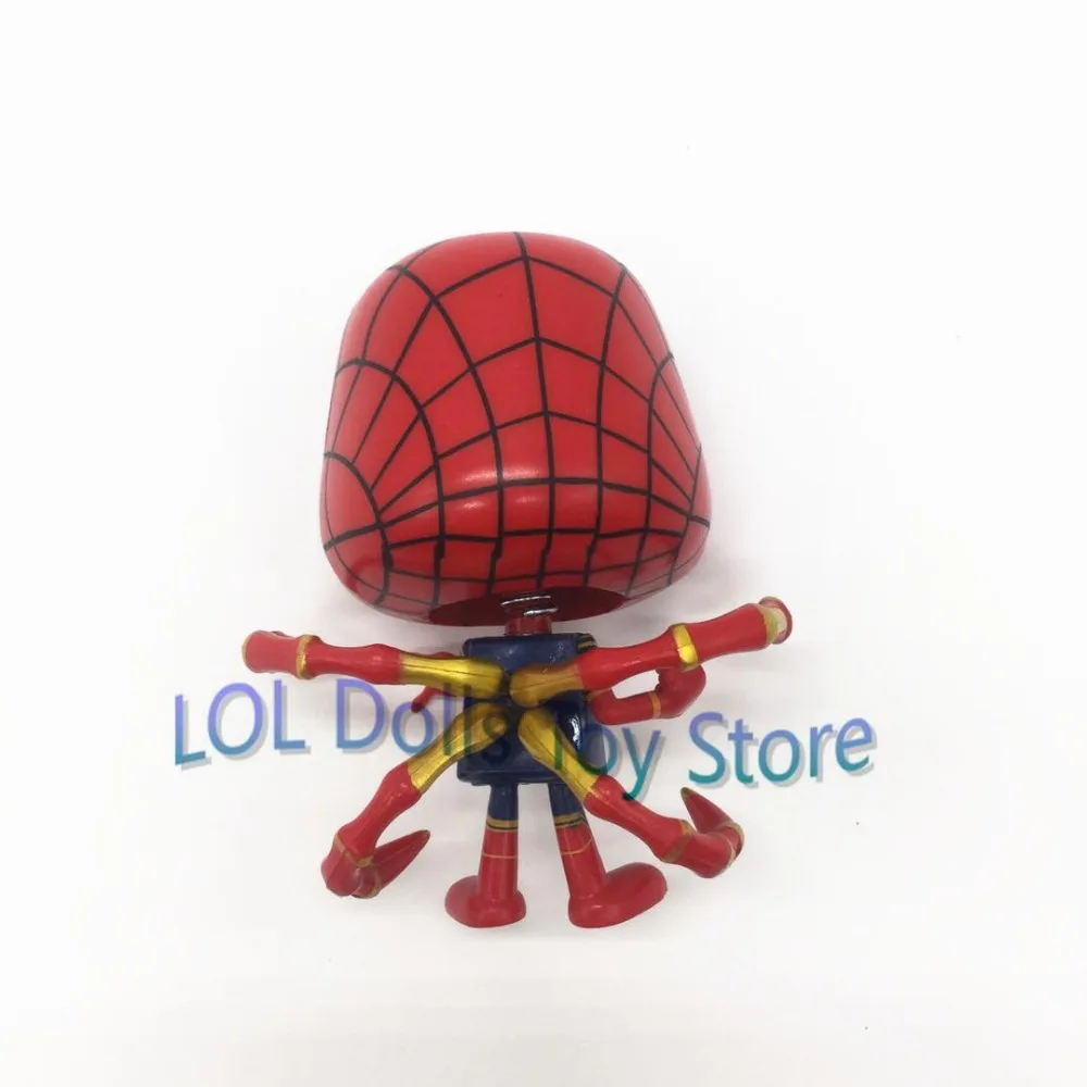 Официальный Оригинальный FUNKO POP Marvel Six Arm Spider Man & Miba! Фигурки Куклы Коллекционная