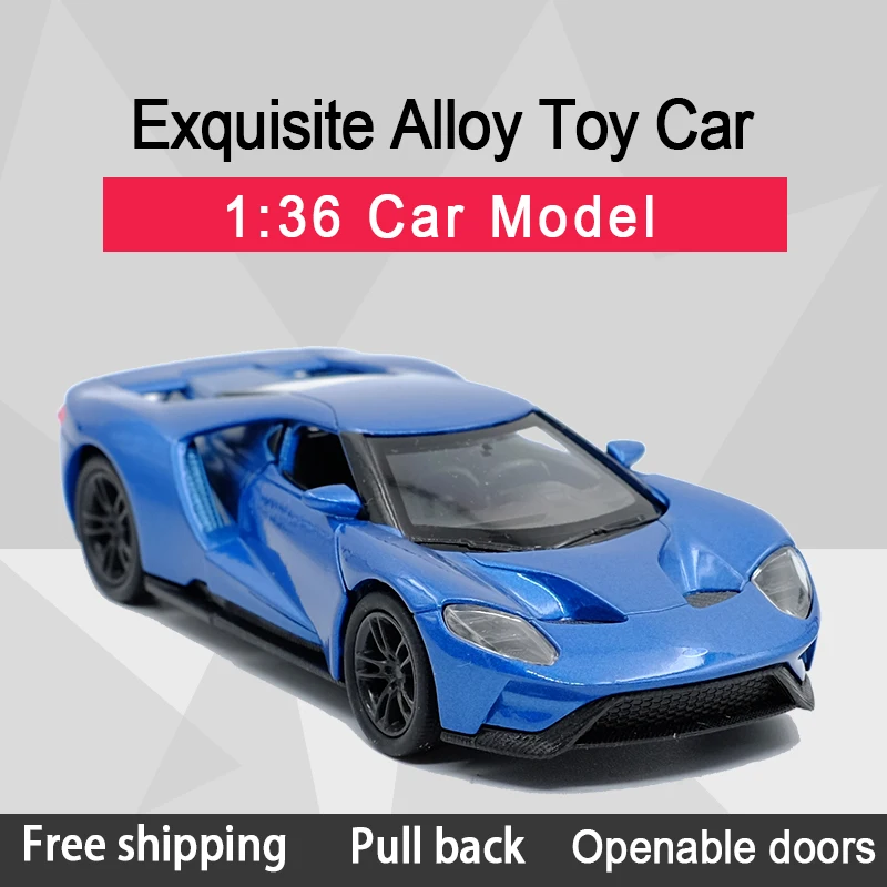 WELLY 1:36 GT спортивный автомобиль литой Сплав модель автомобиля игрушка с откатом