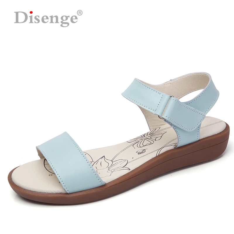 

Fashion Women Sandals For 2018 Breathable Comfort Shopping Ladies Walking Shoes Summer Platform Black White Sandal Shoes