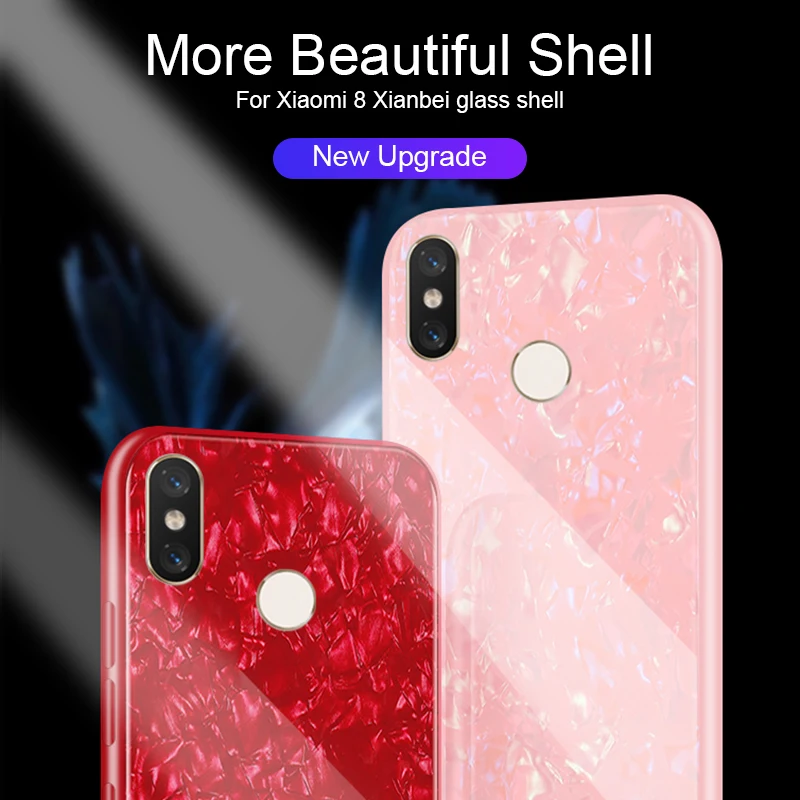 Xio mi 8lite чехол из закаленного стекла для Xiaomi 8 a2 lite se redmi 6pro 6a 6 x 2s max 3 s2 a1 note 5 Plus чехол|