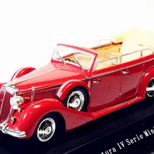 1:43 Starline Lancia Astura Ministeriale IV серия 1938 красная литая под давлением модель