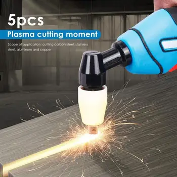 

5pcs 9-8236 Plasma Torch Shield Cap for Thermal Dynamics Welding Machine Parts for Woodworking Power Tools Hand Tools Accs