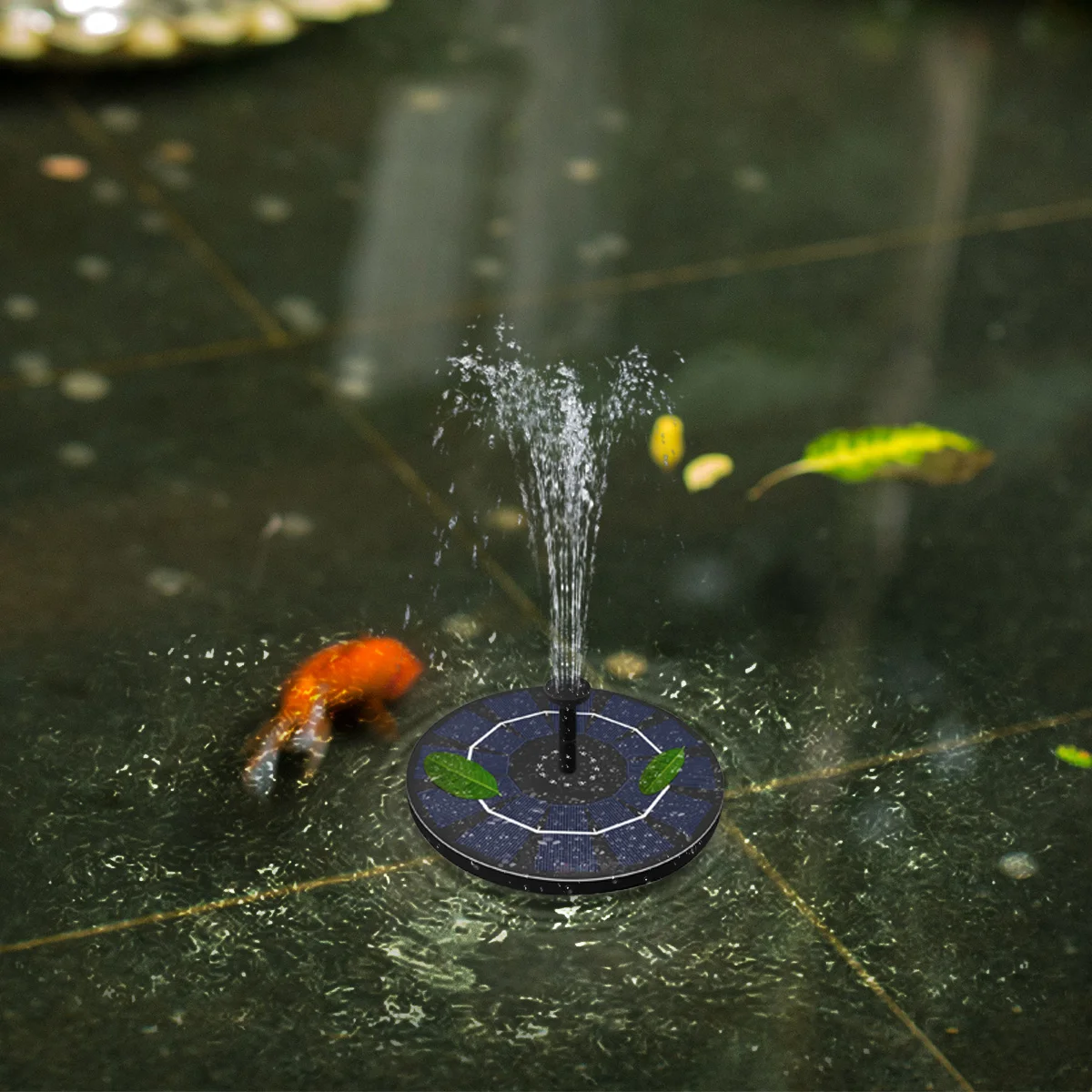 

Solar Fountain Solar Water Fountain Garden Pool Pond Outdoor Solar Panel Fountain Floating Fountain Garden Decoration
