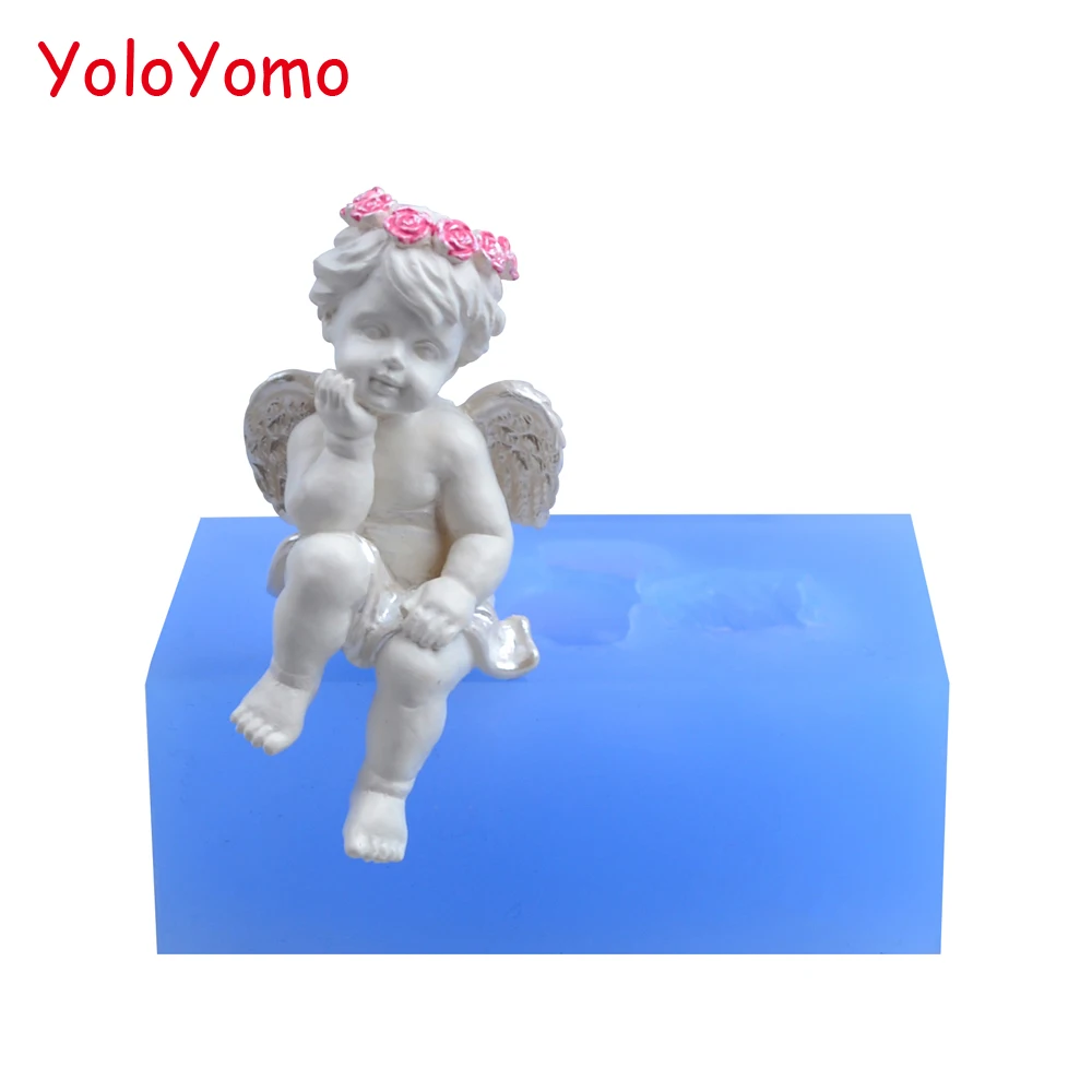 YoloYomo R018YL Sugarcraft угловая силиконовая форма для помадки инструменты украшения