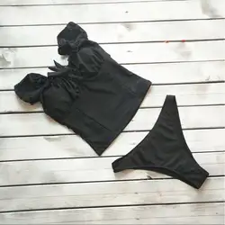 Для женщин повязки бикини Мягкий Бикини SetSuit купальники