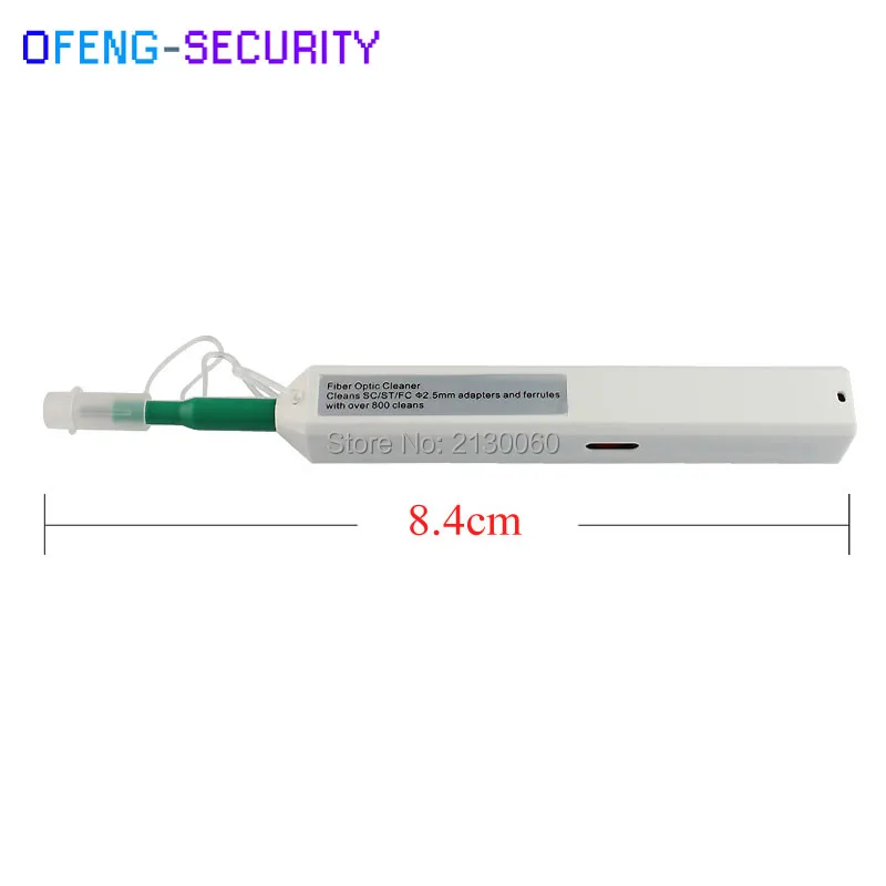 5Pcs fiber optic connector end cleaner, One Click Cleaner Fiber Optic