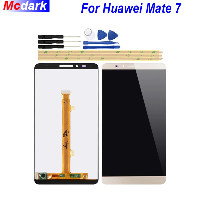 

For Huawei Mate 7 LCD Display and Touch Screen Digitizer Assembly Replacement for Huawei Ascend Mate 7+Tools And Adhesive
