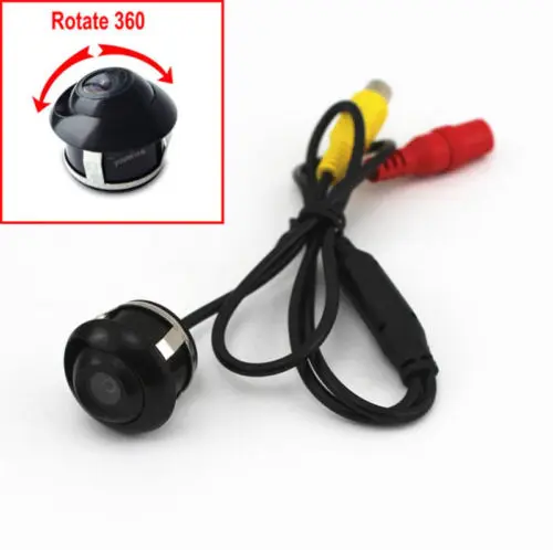 

360 Waterproof Degree Rotatable CCD HD Car reversing camera Rear Reverse Parking View New