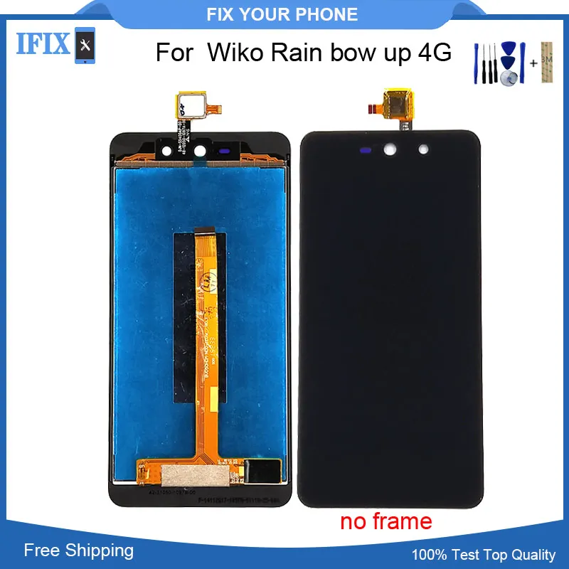 Для Wiko Rainbow Up 4G ЖК-дисплей + кодирующий преобразователь сенсорного экрана в сборе
