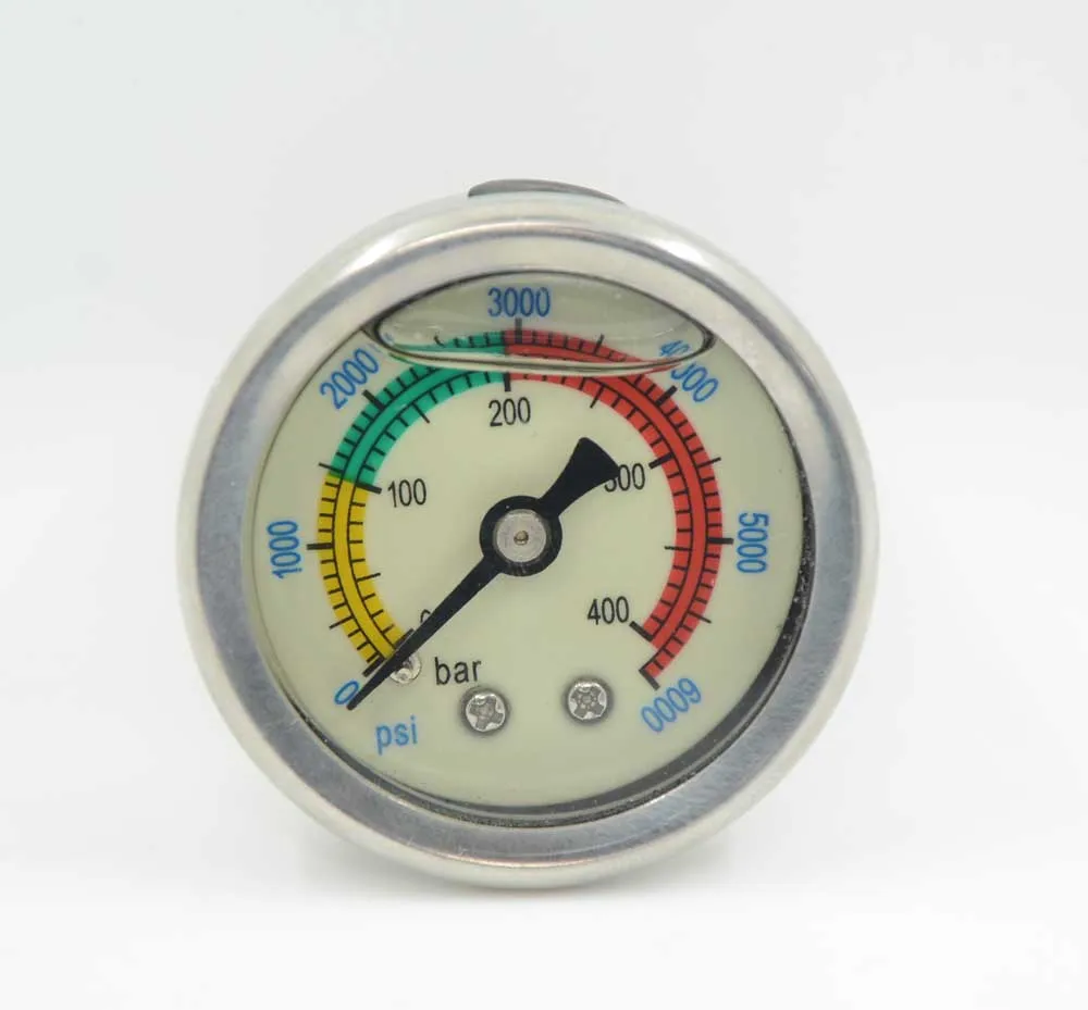 

Economical 60MM hydraulic pressure gauge up to 1000BAR 15000psi Oil pressure gauge
