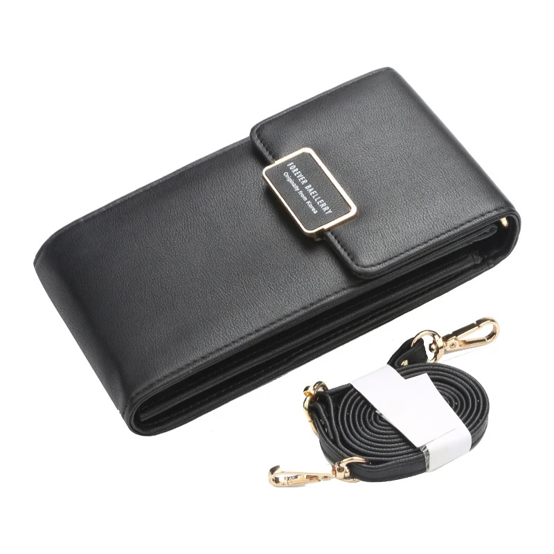 

Korea Fashion PU Leather Girls Lady Phone Bag Holder Hasp Women Wallet Purse Messenger Crossbody Bags Large Capacity Wallet