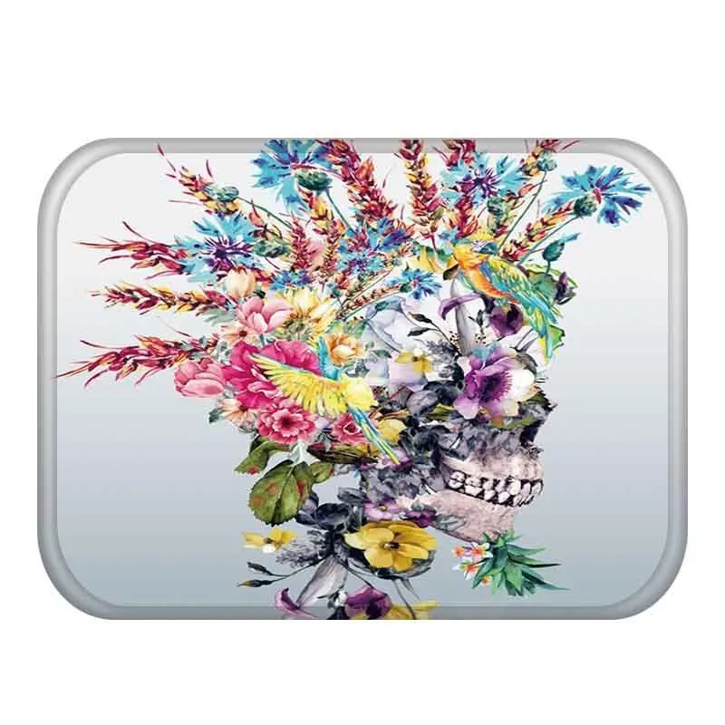 Nordic Flannel Waterproof Door Mat Flower Carpet Bedroom Outdoor Area Rug Decorative Stair Tapetes Home Decor Crafts Vloerkleed