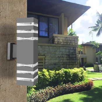 

Modern LED Wall Lamps Dual Head Wall Lamp Outdoor Lighting Waterproof IP65 Aluminum Courtyard Garden Porch Lights AC85-265V