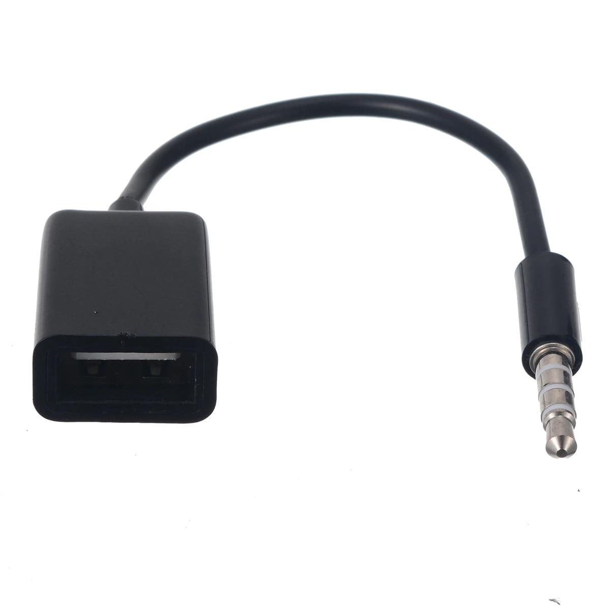 

Universal 1pc 3.5mm MP3 Male AUX Audio Plug Jack To USB 2.0 Female Converter Cable Cord Car Auto Accessories
