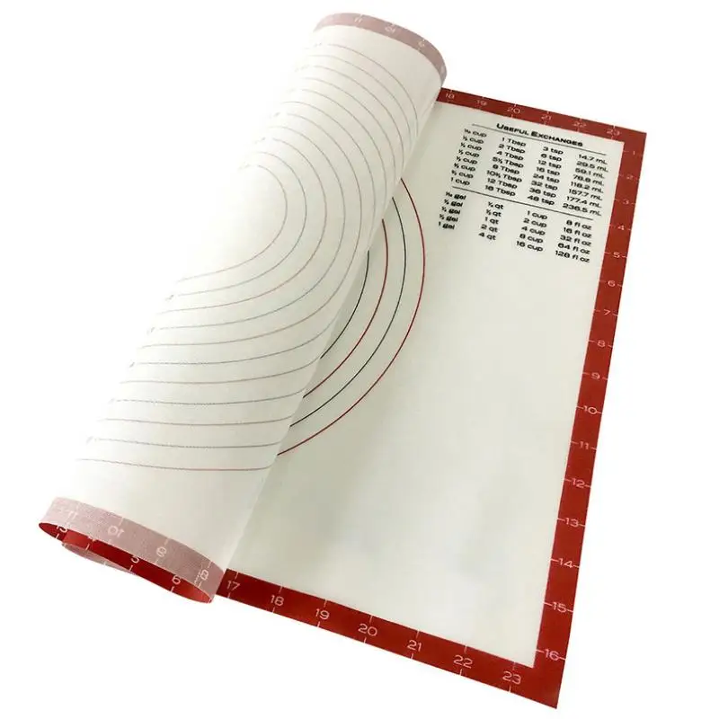 Silicone Baking Mat Kneading Pad Non sticking Cloth Baking Pastry Mat