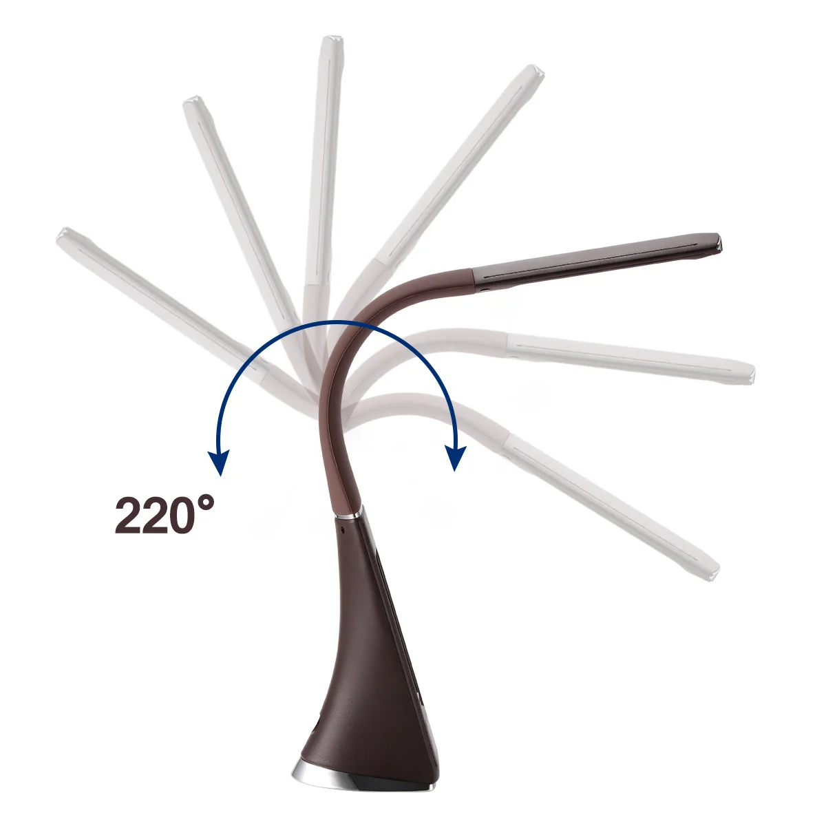 

Premium 5W 200LM SMD 5730 Electronic VA Screen 3 Level Dimmable LED Table Lamp With Calendar Temperature Alarm Clock