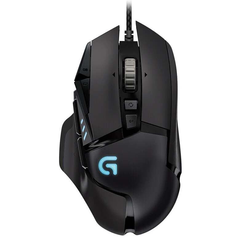 

Logitech-G502 HERO 11 Keys Programmable 16000DPI RGB Backlit Optical Gaming Mouse Professional Game Mice for Race Play