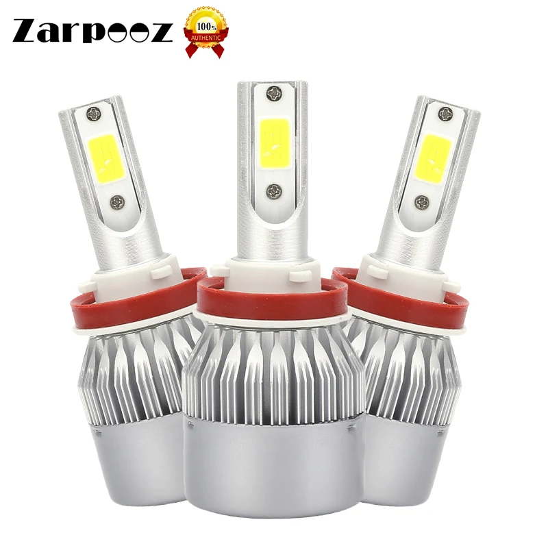 Zarpooz 360 градусов Автомобильное Крепление Фары H1 H3 H7 Led H11 9005 9006 9012 12 V Авто головная