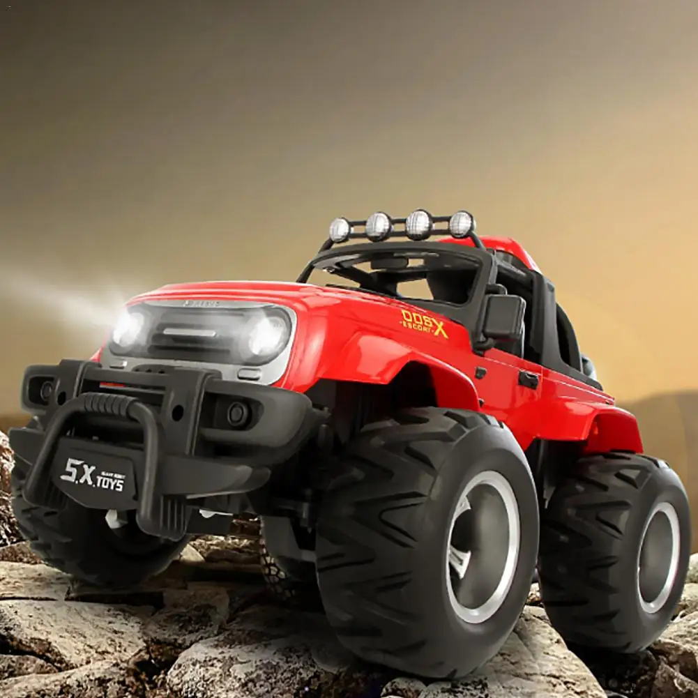 

Large Remote Control Wireless Climbing Off-Road Vehicle Electric Charging With Lights Racing Car Toy for Kids