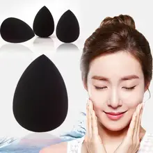 Флуоресцентный эффект воды форма капли Косметические Puff гладкая губка основа под макияж инструмент легко носить с собой make-up сухой и влажной Универсальный