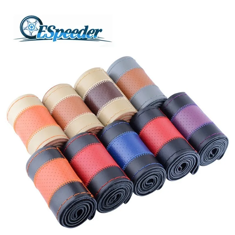 ESPEEDER 38cm DIY Steering Wheel Covers Universal Steering Covers With
