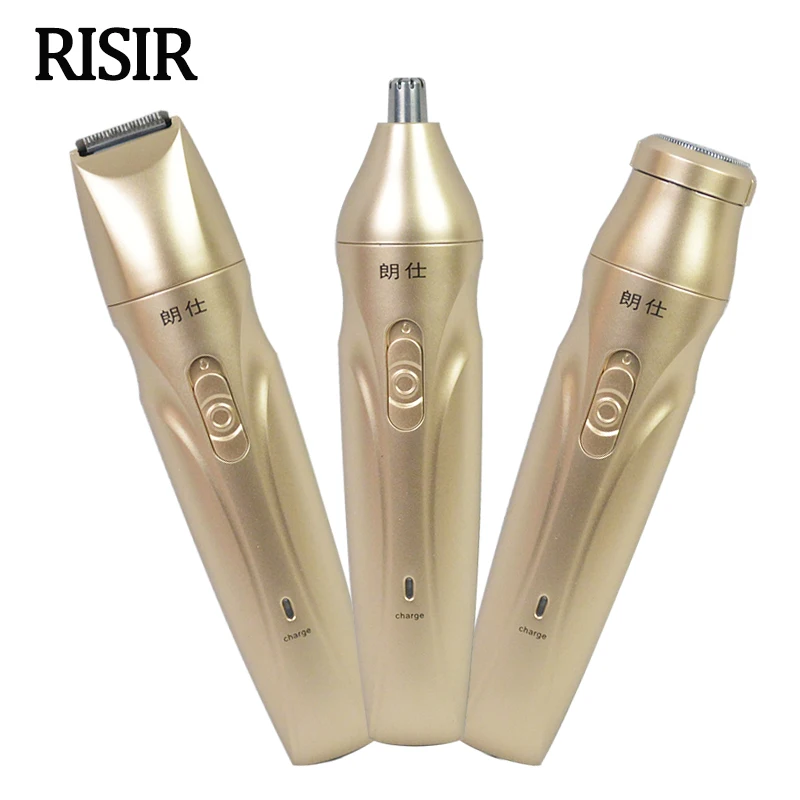 brand 3 in 1 shaving machine Electric Shaver Beard Face Eyebrows Nose Ear Hair Trimmer Automatic