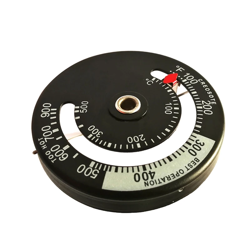 

Alloy Stove Pipe Thermometer Meter Fire Flue Heater Temperature Tester Gauge Fast Reading Oven Thermometer