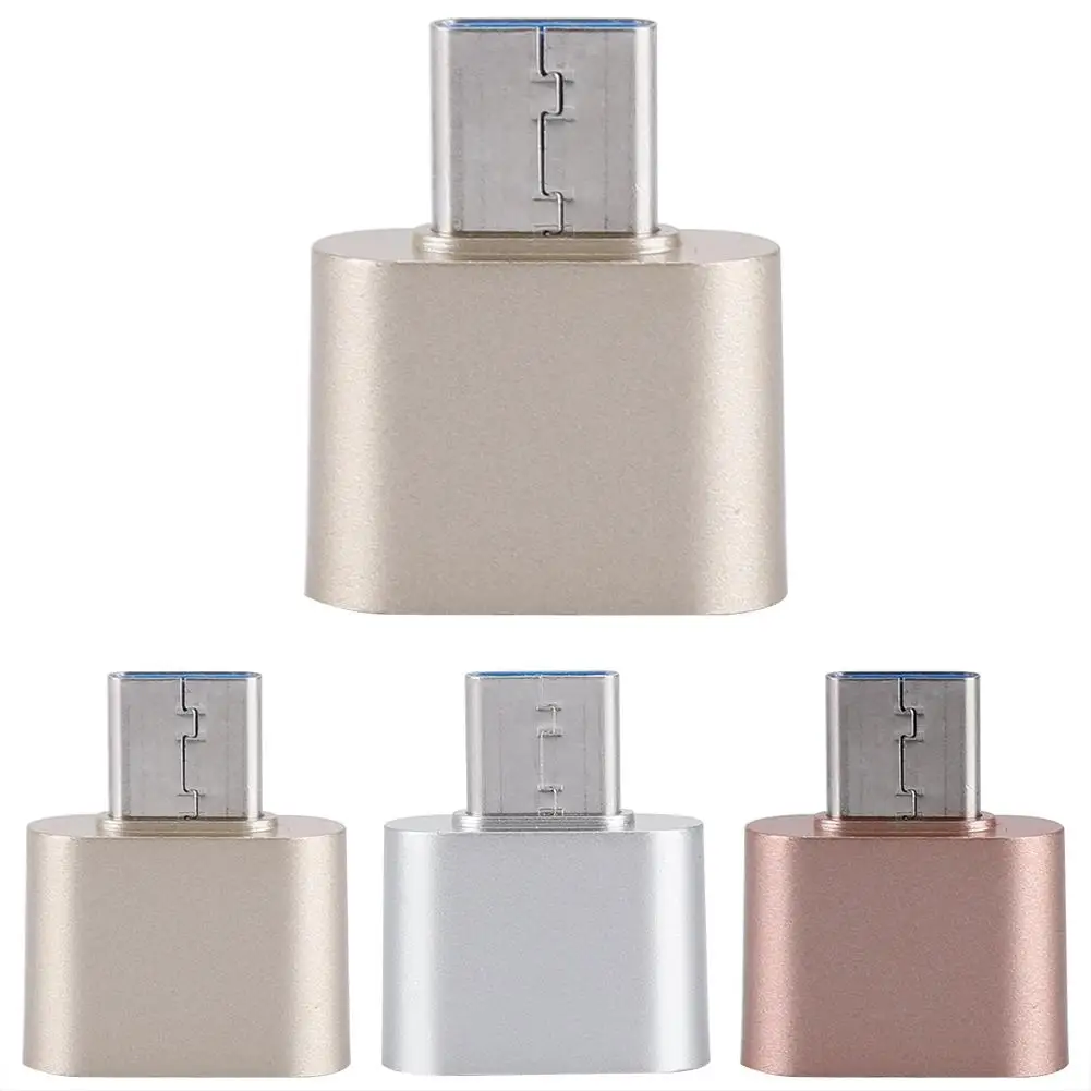 Адаптер USB Type C конвертер для зарядки и синхронизации на мобильный телефон ПК