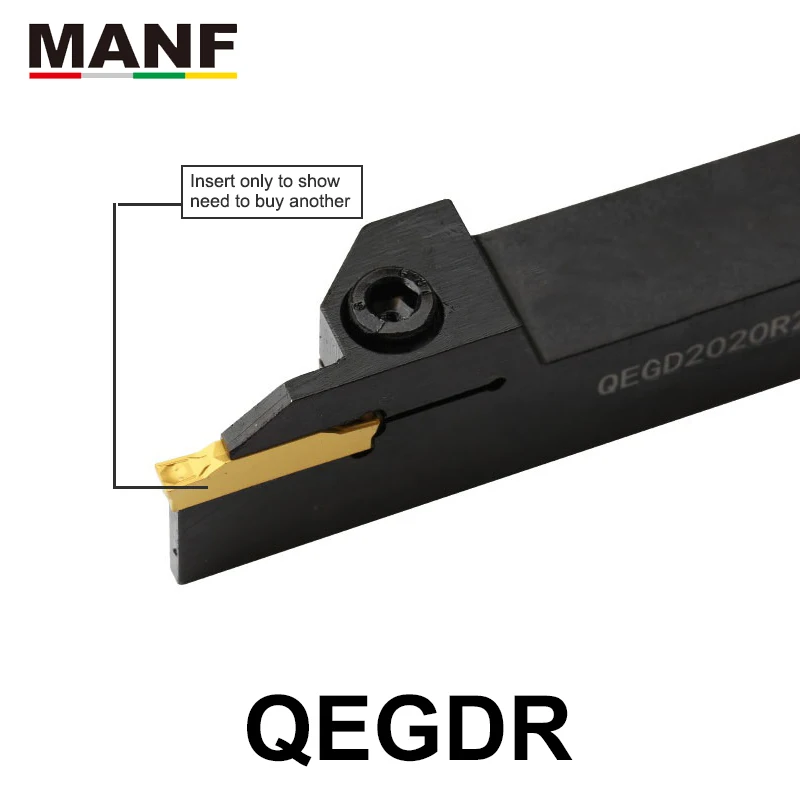 MANF QEHD2525R22 5 Width Groove CNC Lathe Machining Cutting Toolholders