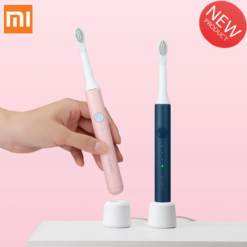 

Xiaomi SO WHITE EX3 Sonic Electric Toothbrush Rechargeable Waterproof High-frequency Ultrasonic Tooth brush from Xiaomi Youpin