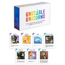 

New Funny Board Game Unstable Unicorns Base Game For Family Friend Party Playing Cards Game Drop Shipping