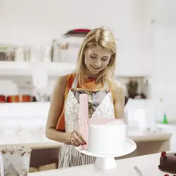 1 шт Регулируемый помадка лопатка для торта край Гладкий скребок ножи, выпечка печенье торт украшение Инструменты домашней выпечки