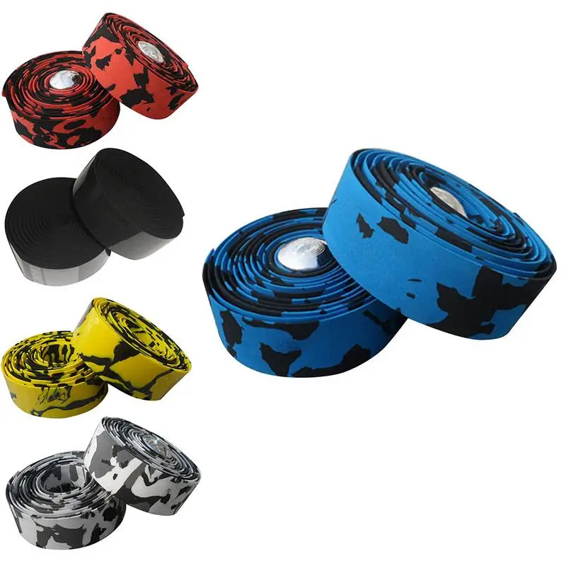 

Cycling Handlebars Strap Handle Belt Bike Bicycle Handlebar Tape Wrap 2 Bar Plug Cycling Lover Bicycle Accessory Road Bike Strap
