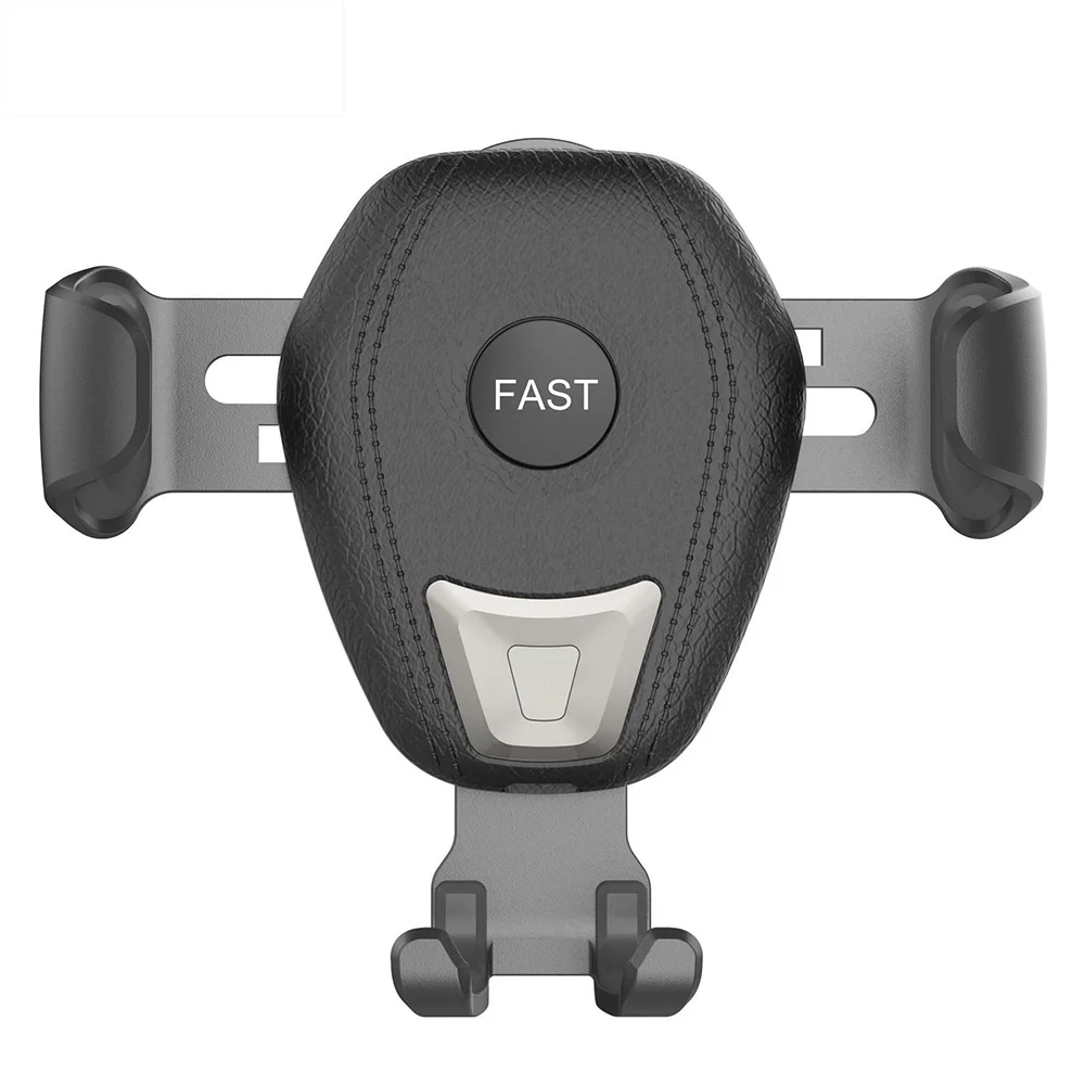 Car Qi Wireless Charger For Iphone Xs Max X 8 Xr 10W Quick Charge Fast Wireless Car Phone Holder For Samsung S8 S9