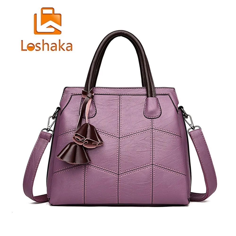 Loshaka Luxury Brands Bags Womens Genuine Leather Handbags Large