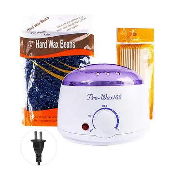 

Hair Removal Wax Heater Kit Set Elaborately Selected 3-in-1 Beauty Hair Removal Wax Beans Hot Wax Heater 300g Wax