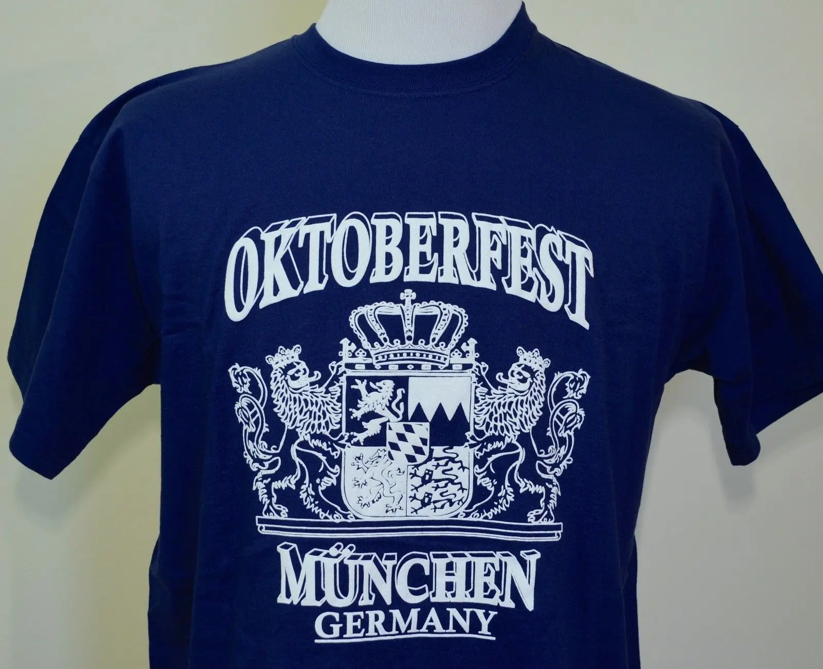 Munchen Германия футболка на тему &quotОктоберфест&quot Большой Синий Бавария Пиво