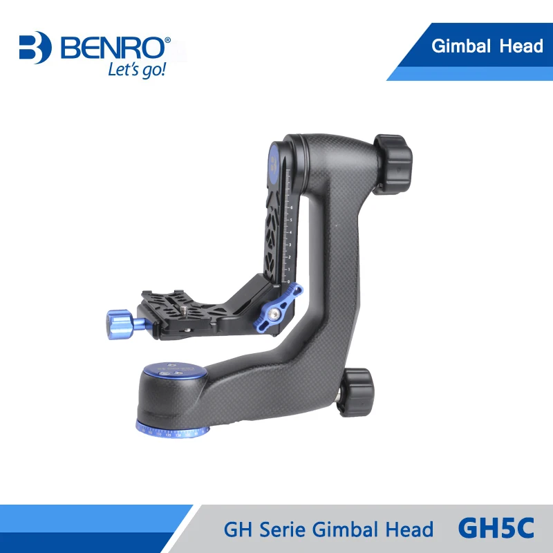 Benro GH5C GH2C карданный наконечник карбоновые головки для Benro штатива GH2 карданные головки Максимальная загрузка 25 кг DHL