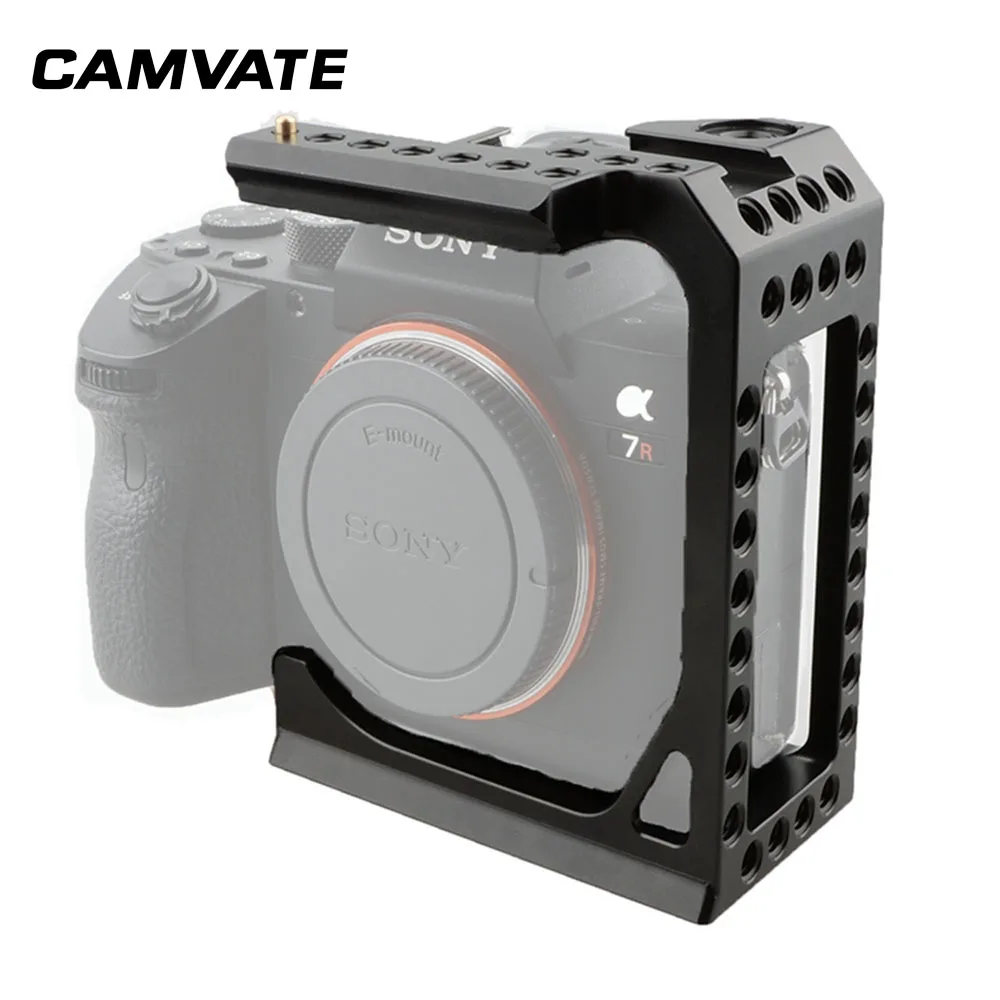 CAMVATE C frame Cage ARRI крепление отверстие для A7 серии A7M3 A7RM3 a7III a7RIII ER147|Аксессуары
