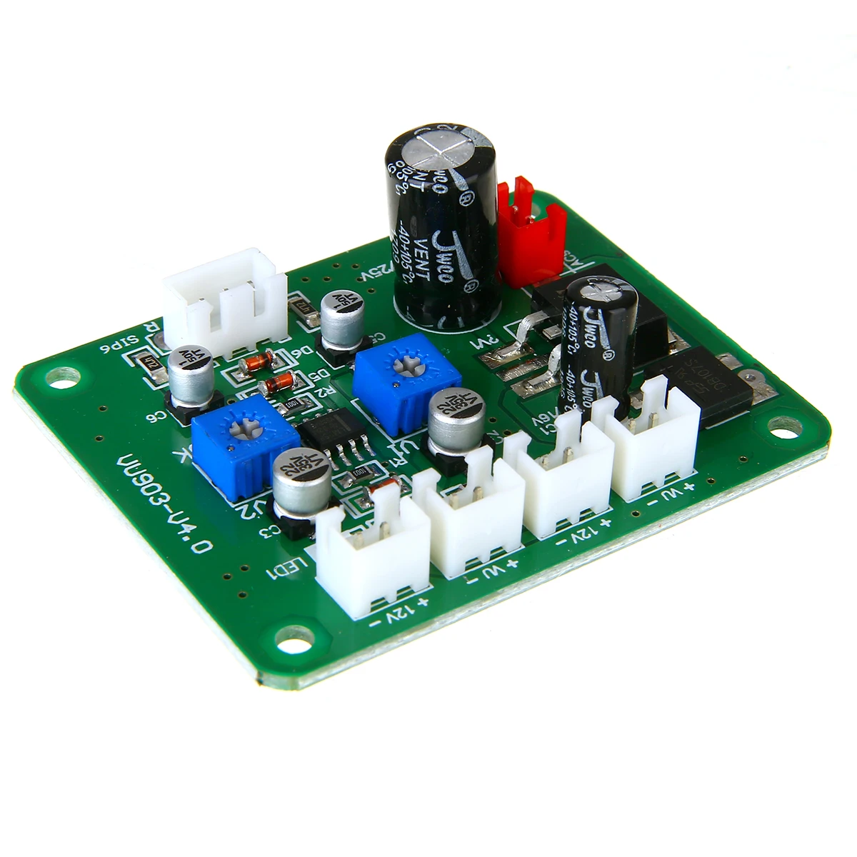 New 2pcs 10-12V VU Panel Meter 500UA Warm Back