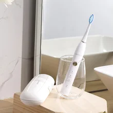 Перезаряжаемые Водонепроницаемая электрическая зубная щетка