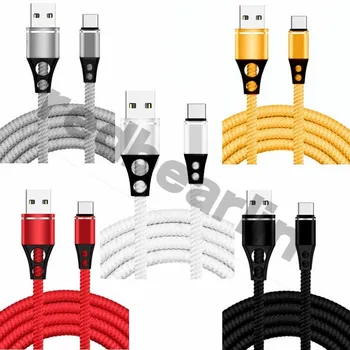 

Fast Speed Type c Usb Cable 1m 3ft 2.4A Quick charging USB C Micro USB Cables Wire For Samsung Htc Lg Android phone