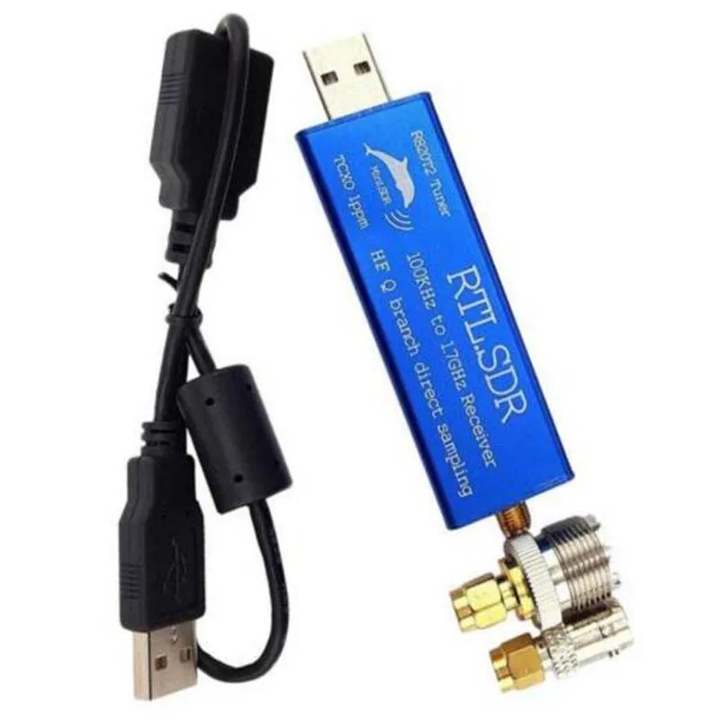 0 1 МГц 7 ГГц RTL2832U + R820T2 TCXO ADSB UHF VHF FM RTL. SDR USB тюнер приемник|SmartTV-стики и тюнеры| |