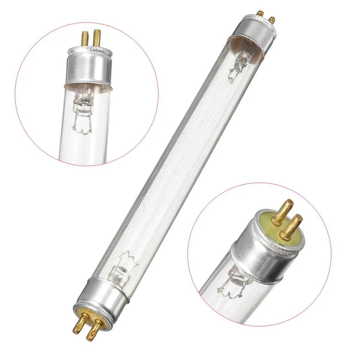 

4W T5 UV Light Tube Bulb Lamp Waterproof Ultravioet Light Replacement For Pond Tank Clear Germicidal Sterilizer Lamp AC220V
