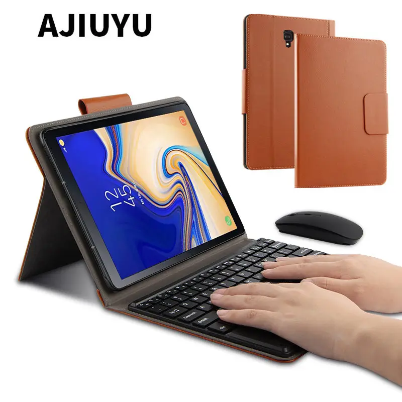 Чехол для Samsung Galaxy Tab S4 10 5 Bluetooth клавиатура защитный чехол из искусственной кожи