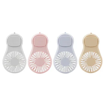 

Mini Portable Fan Cute Cartoon Small Fan Handheld Charging Fan With Mirror Small Fan
