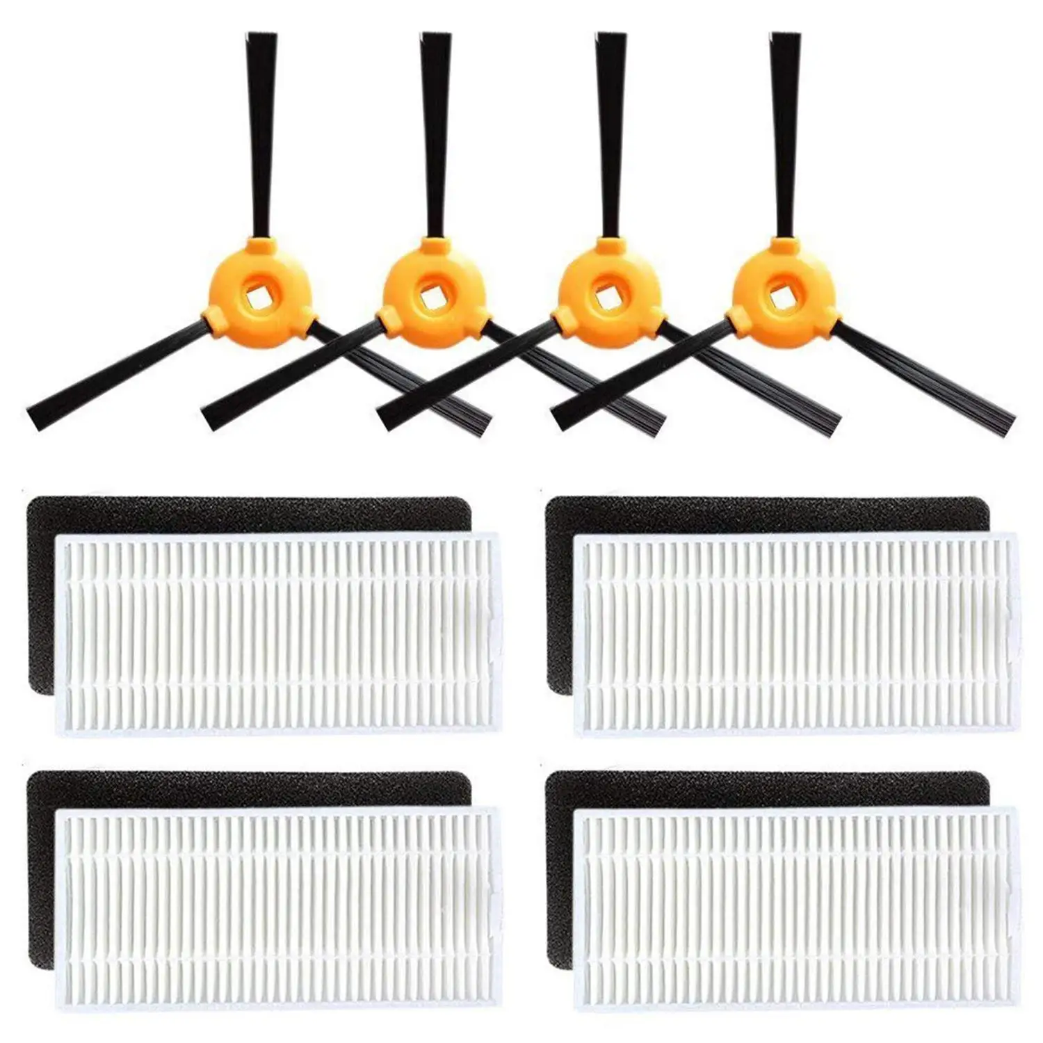 

Replacement Filter and Side Brush Accessory Kit for Ecovacs DEEBOT N79 Robotic